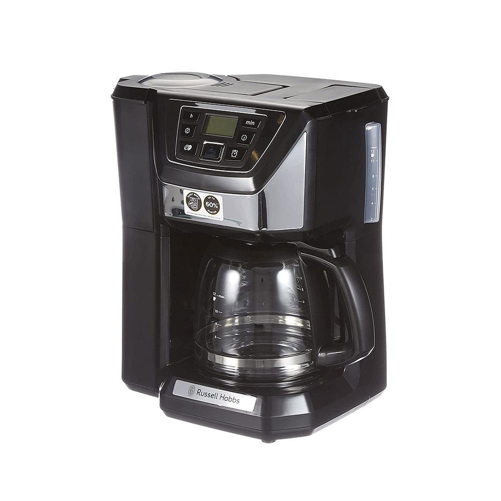 Russell Hobbs Chester Grind And Brew Coffee Maker 1025W 1.5 Litre - Black
