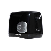 Daewoo Balmoral 2 Slice Toaster with Reheat And Defrost And Browning Control  Plastic 800 W - Black