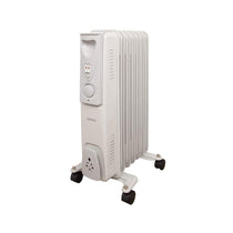 Benross 7 Fin Mini Oil Filled Radiator 3 Heat Settings 1500 W - White