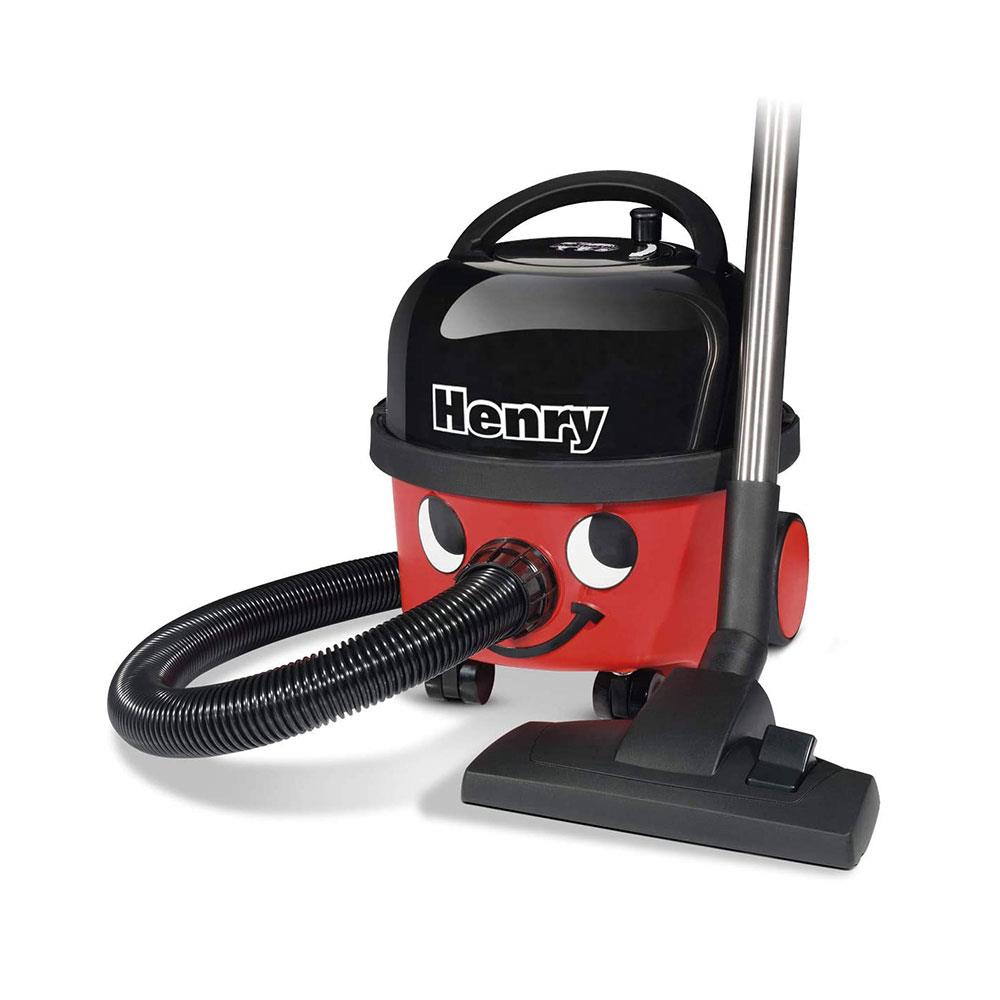 Numatic Henry Compact Bagged Cylinder Vacuum Cleaner 620 W 6 Litres - Red/Black Main image
