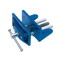 Draper 150mm Woodworking Universal Bench Vice Alloy Steel Cast Iron - Blue