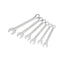 Draper Redline Metric Combination Spanner 10mm - 17mm Chrome Vanadium Steel 6 Piece Set