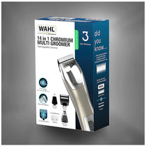 Wahl 9855-2417 Chromium 11-in-1 Rechargeable Multi Groomer Trimmer Shaver Kit
