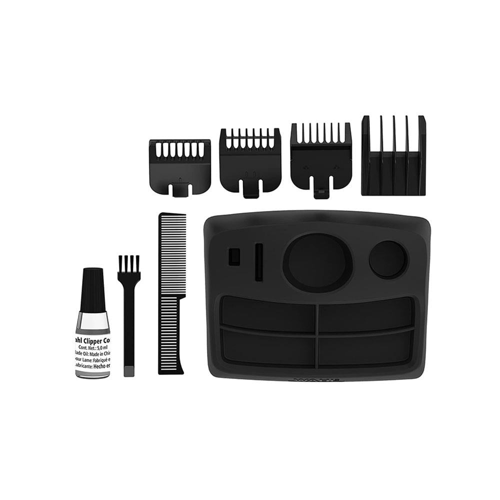Wahl GroomEase Rechargeable Stubble And Beard Trimmer - Black