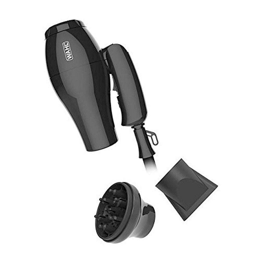 Wahl Travel Hairdryer 1000W Compact Folding Hair Dryer