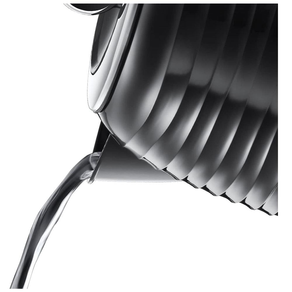Russell Hobbs Inspire Electric Kettle 3000 W 1.7 Litre - Black With Chrome Accents