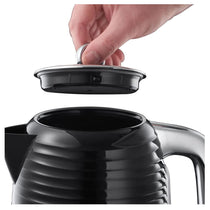 Russell Hobbs Inspire Electric Kettle 3000 W 1.7 Litre - Black With Chrome Accents