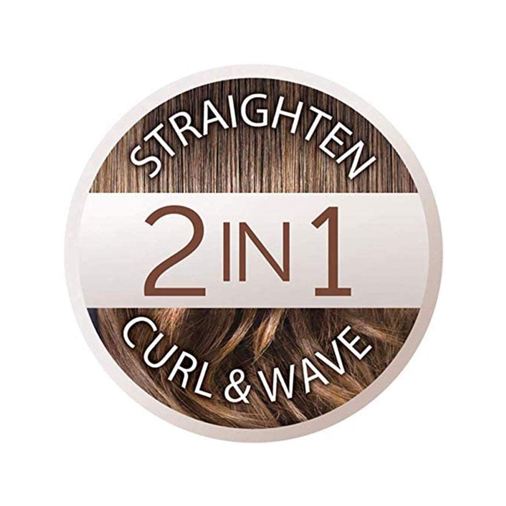 Remington Curl And Straight Confidence 2-In-1 Straightener And Hair Curler - Grey