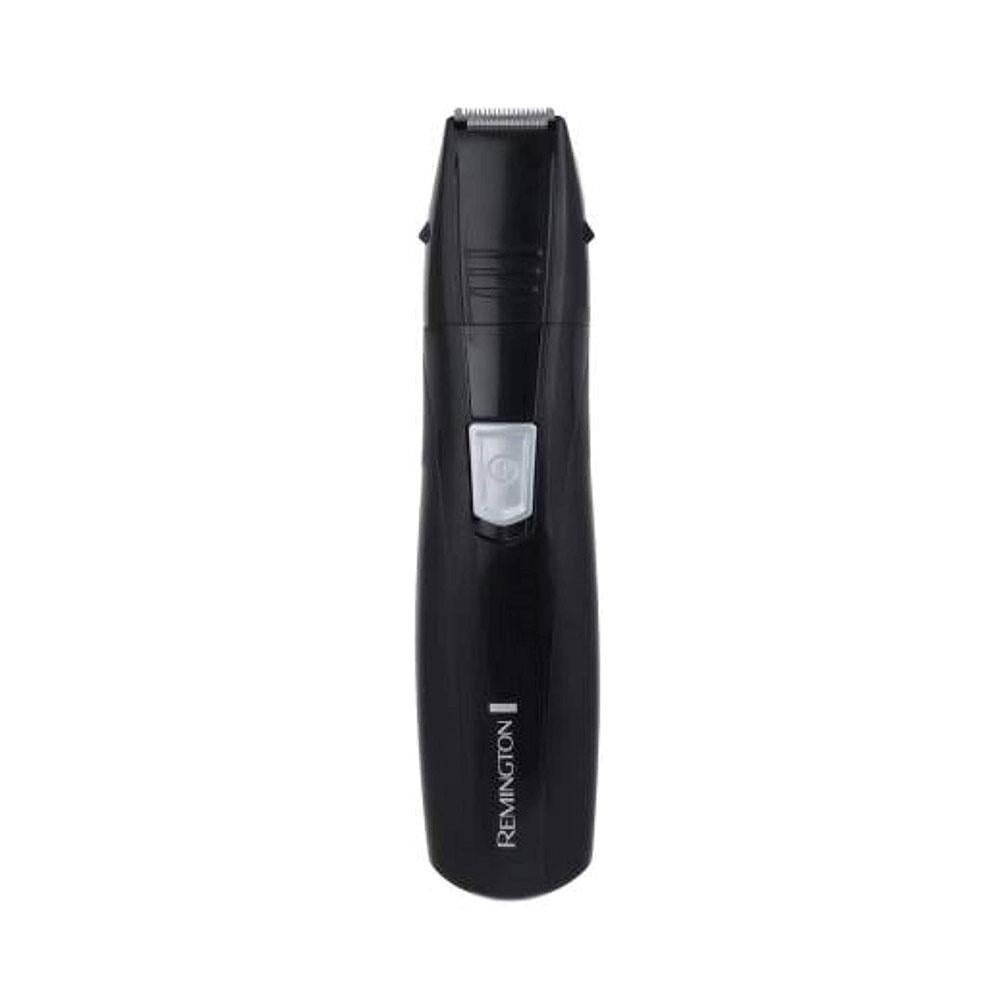 Remington Personal Groomer Hair Trimmer Battery Operated 4in1 Facial Hair Grooming Kit with Steel Self Sharpening Blades