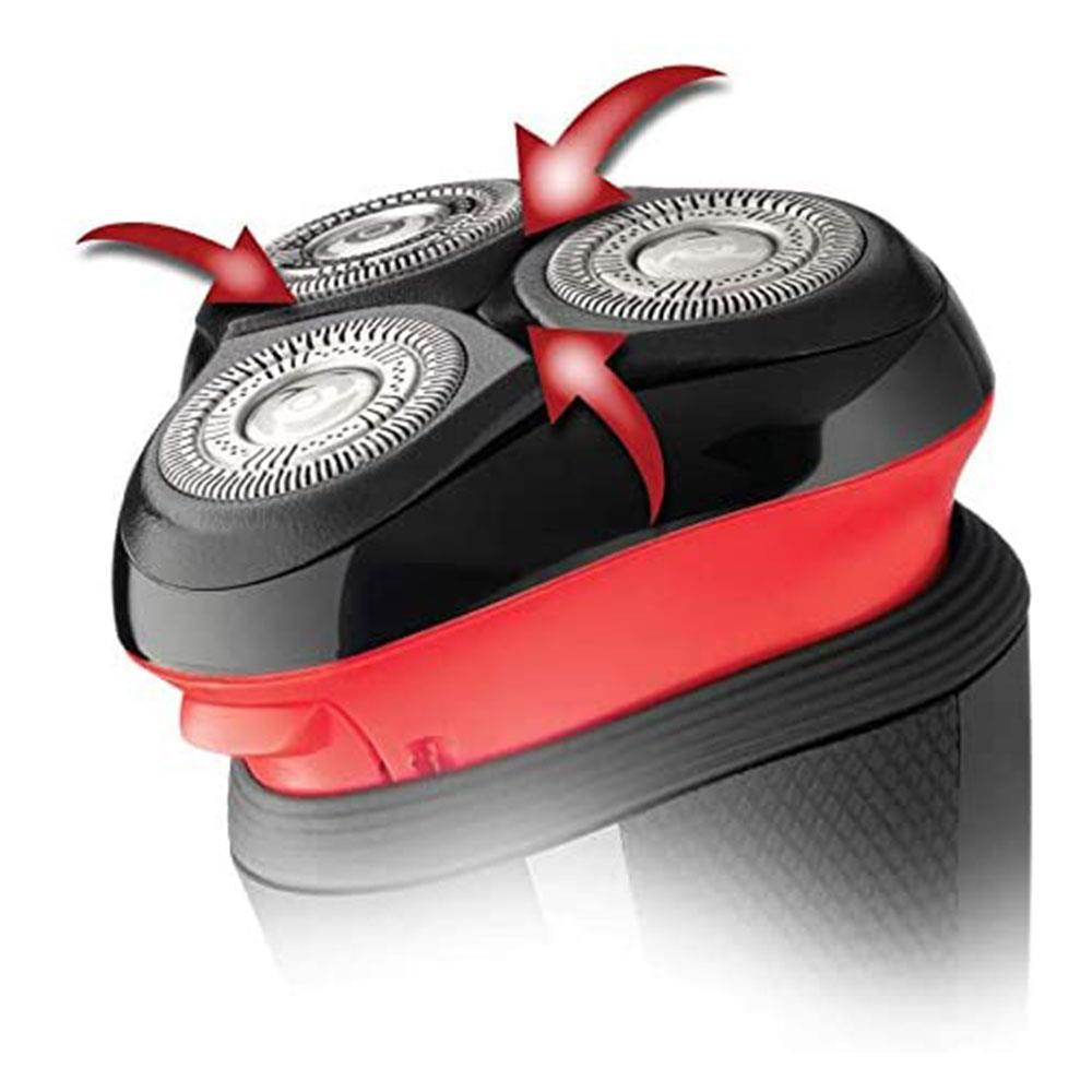 Remington Style Cordless Shaver, Rechargeable Electric Razor with Pop-up Trimmer
