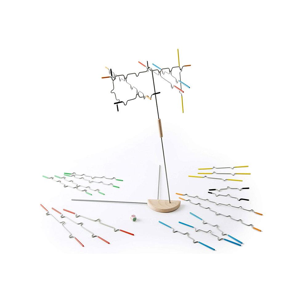 Melissa & Doug Classic Exciting Balancing Suspend Family Game For 1-4 Players - Multicolour