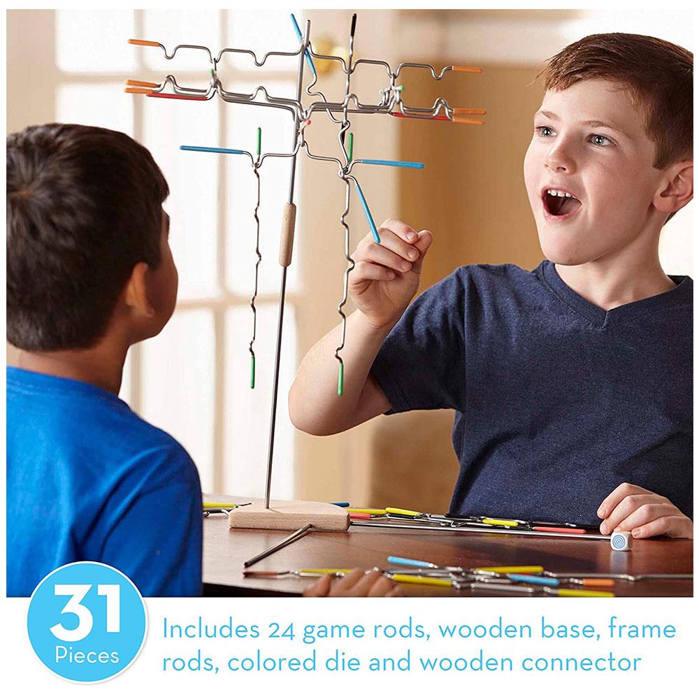 Melissa & Doug Classic Exciting Balancing Suspend Family Game For 1-4 Players - Multicolour