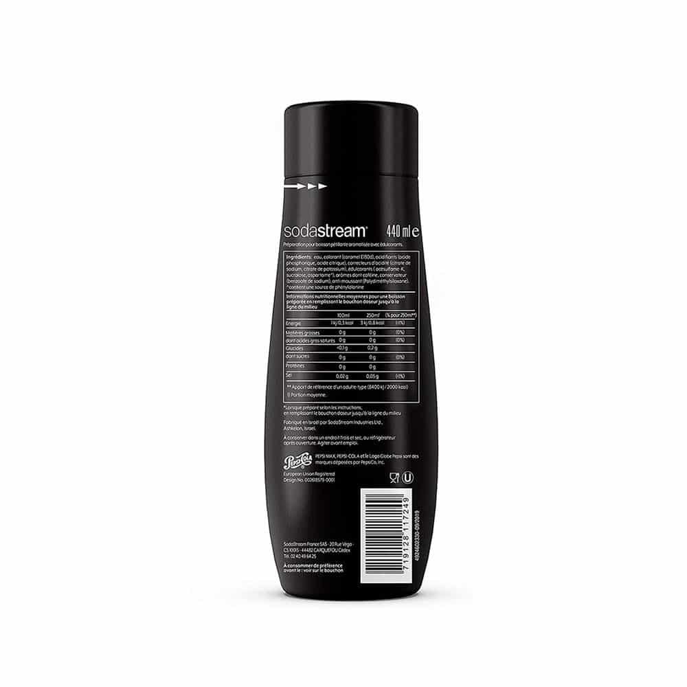 SodaStream Pepsi Max Sparkling Drink Mix 440 ml