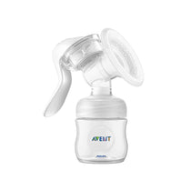 Philips Avent Manual Breast Pump And 120ml Bottle With 0m+ Nipple Kit - White