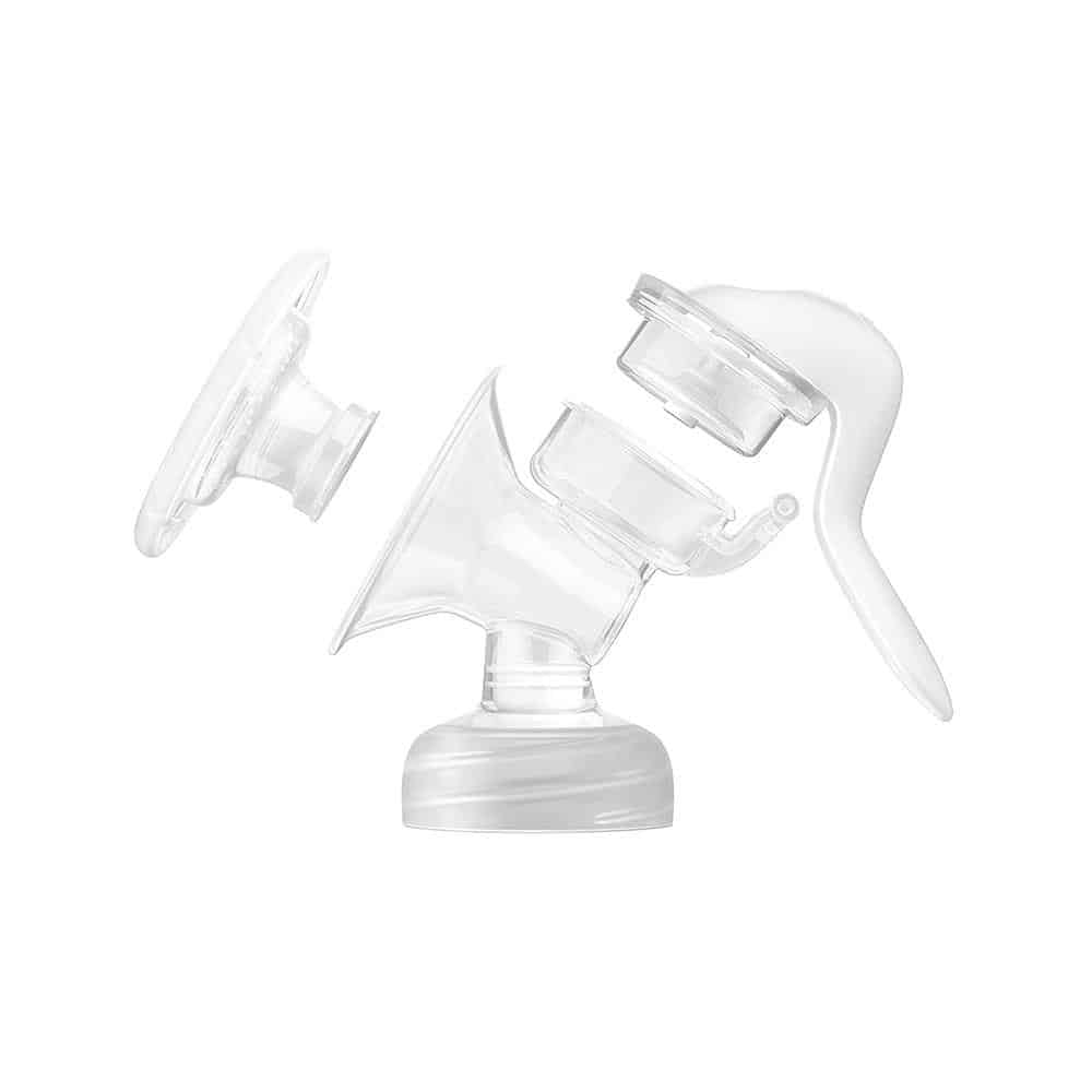 Philips Avent Manual Breast Pump And 120ml Bottle With 0m+ Nipple Kit - White