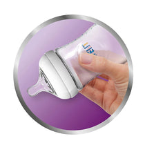 Philips Avent Natural Newborn Baby Feeding Bottle 2 x 125 ml/4oz 0-12 Months - Transparent