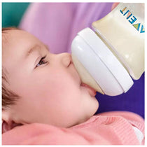 Philips Avent Natural Newborn Baby Feeding Bottle 2 x 125 ml/4oz 0-12 Months - Transparent