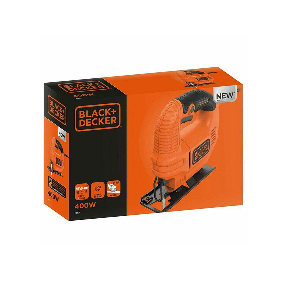 Black & Decker Compact Jigsaw with Blade, 400 W
