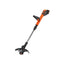 Black & Decker 18V Grass String Strimmer Bare Unit -  Black & Orange
