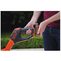 Black & Decker 18V Grass String Strimmer Bare Unit -  Black & Orange