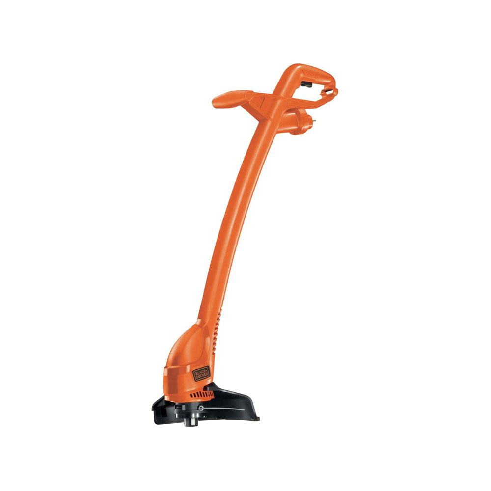 Black & Decker String Grass Trimmer Strimmer 25cm Bump Feed 350W - Red