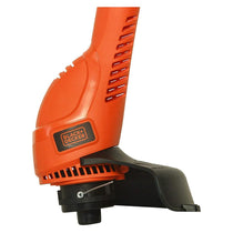 Black & Decker String Grass Trimmer Strimmer 25cm Bump Feed 350W - Red