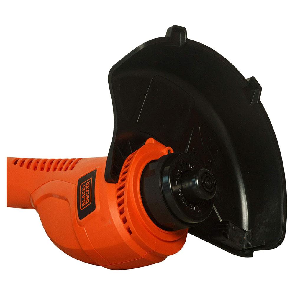 Black & Decker String Grass Trimmer Strimmer 25cm Bump Feed 350W - Red