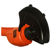 Black & Decker String Grass Trimmer Strimmer 25cm Bump Feed 350W - Red