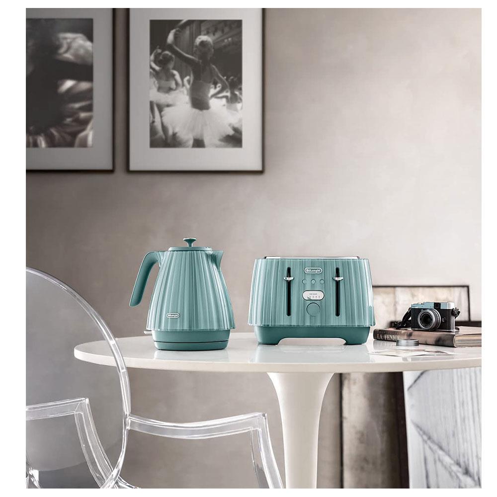 Delonghi Ballerina 4 Slice Toaster Plastic 1800 W - Green