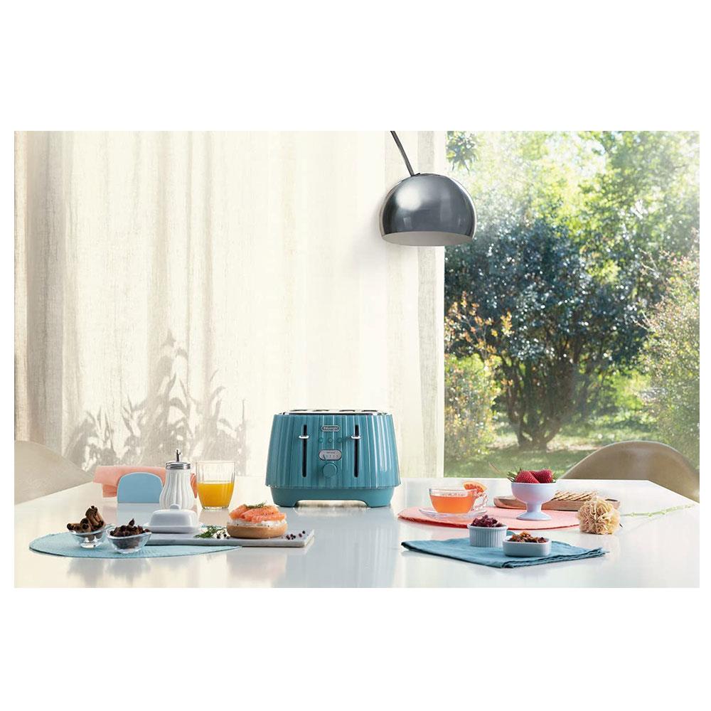 Delonghi Ballerina 4 Slice Toaster Plastic 1800 W - Green