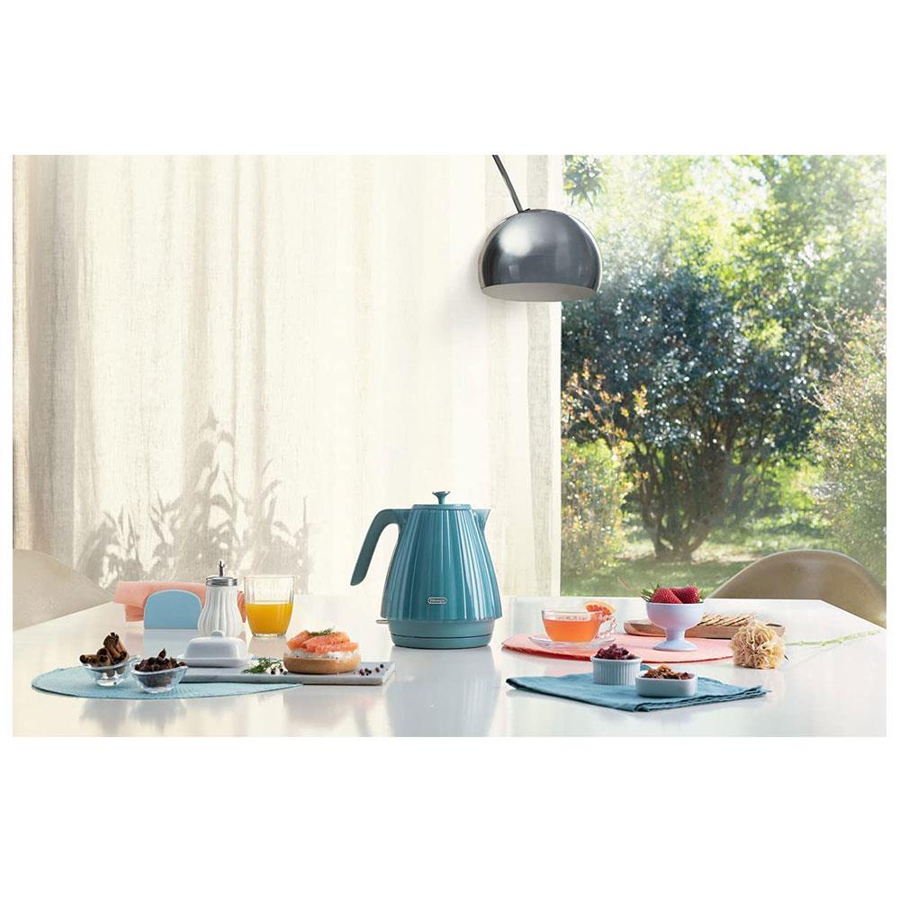 Delonghi Ballerina Electric Jug Kettle Plastic 3000 W 1.7 Litre - Green