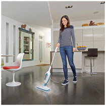 Black & Decker Basic Steam Mop All Sealed Hard Floors 1300W  380ml Tank Capacity 240V