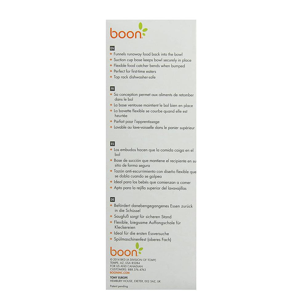Tomy Boon CATCH Baby Feeding Bowl With Spill Catcher - Blue/Green