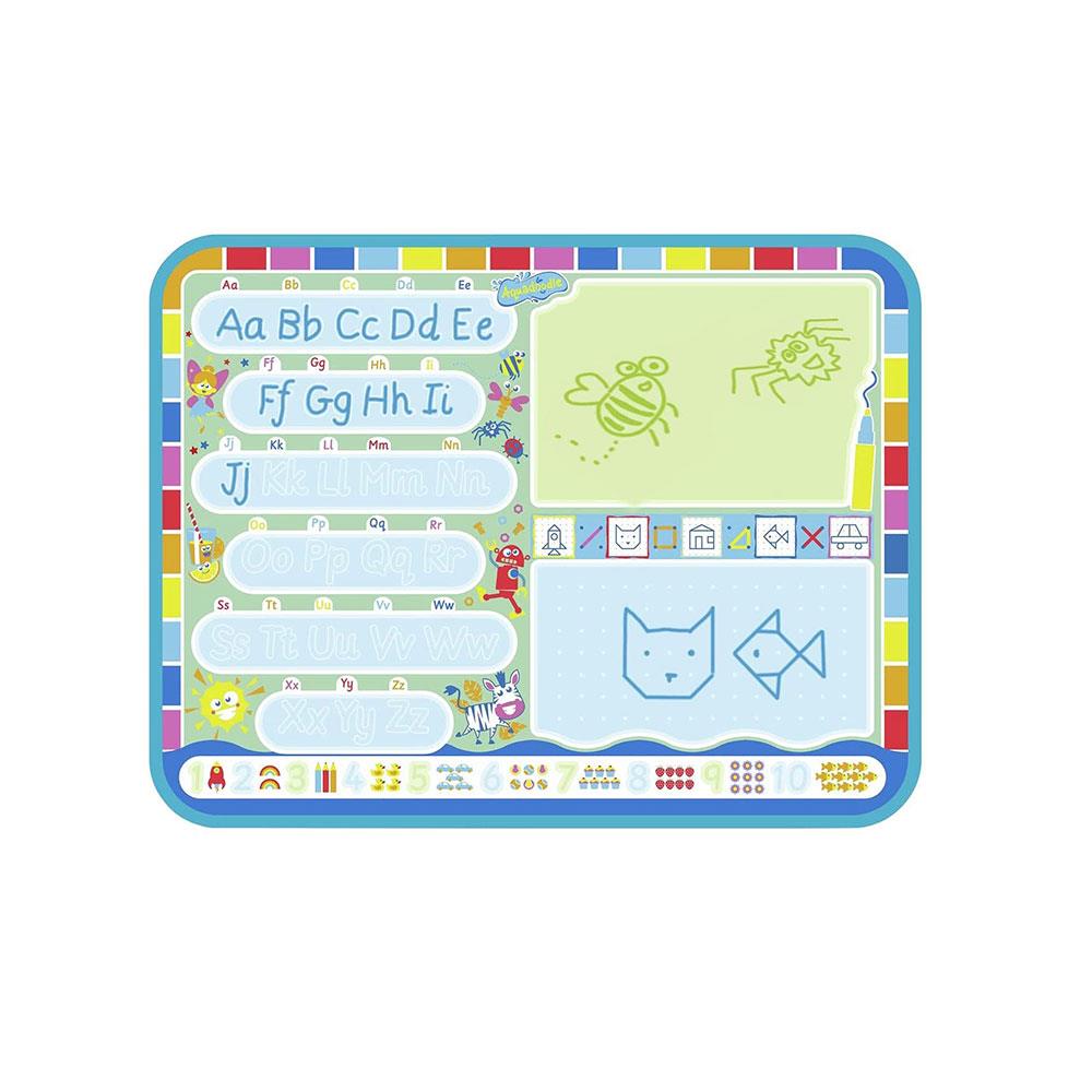 Tomy Aquadoodle My ABC Doodle Large Water Doodle Mat No Mess Colouring And Drawing Game - Multicolour Main image