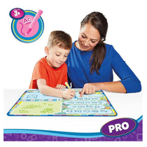 Tomy Aquadoodle My ABC Doodle Large Water Doodle Mat No Mess Colouring And Drawing Game - Multicolour