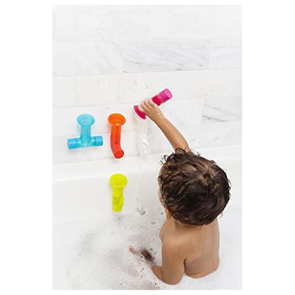 Tomy Boon PIPES Building Bath Toy Bath Accessories For Babies And Toddlers - Multicolour