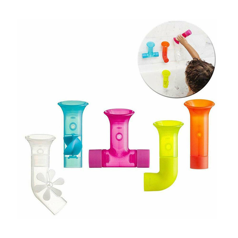 Tomy Boon PIPES Building Bath Toy Bath Accessories For Babies And Toddlers - Multicolour