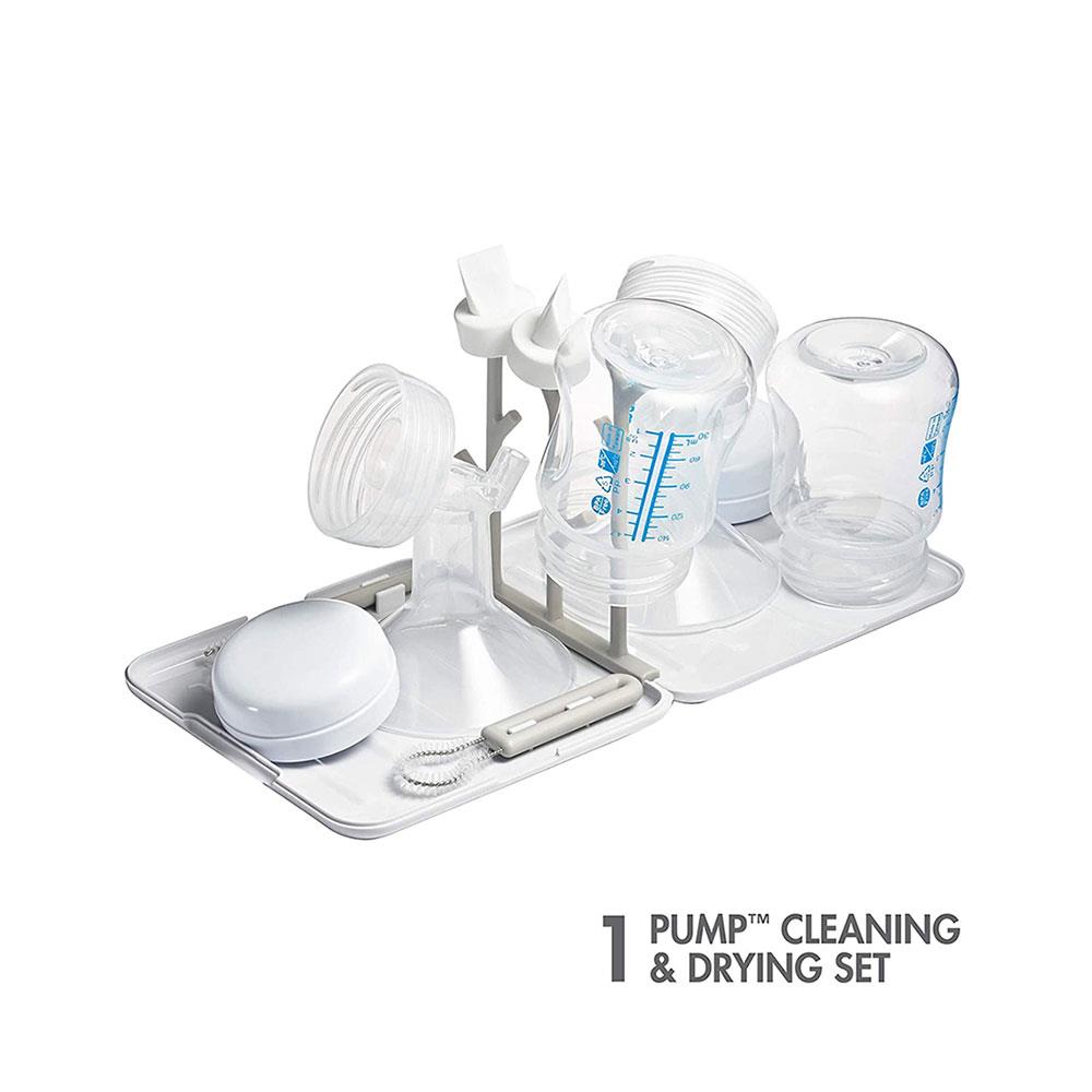Tomy Boon PUMP Cleaning And Drying Set - Gray