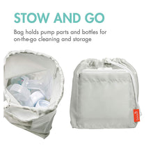 Tomy Boon PUMP Cleaning And Drying Set - Gray