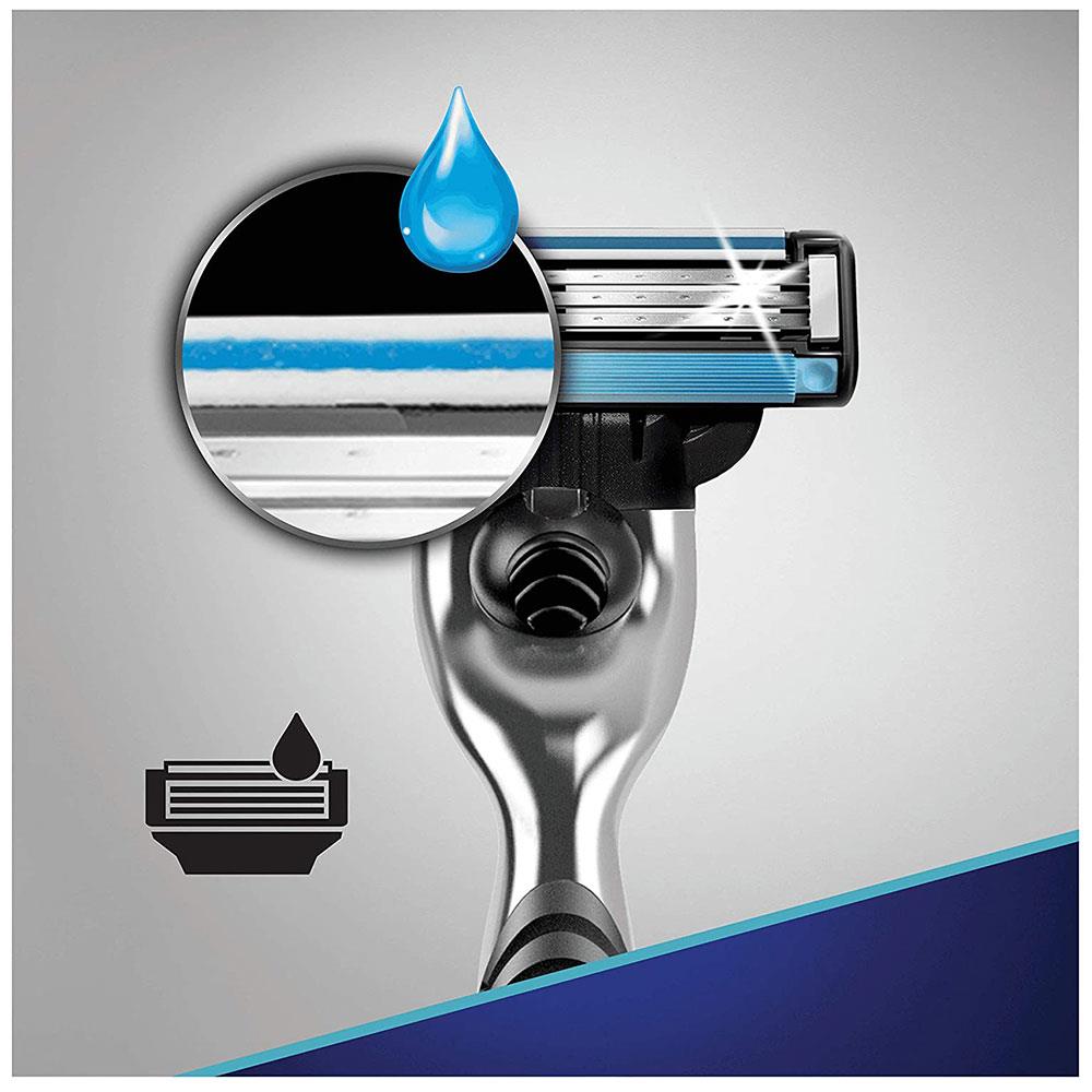 Gillette Mach3 Razor Plus 2 Blade Refills for Men
