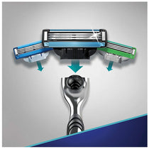 Gillette Mach3 Razor Plus 2 Blade Refills for Men