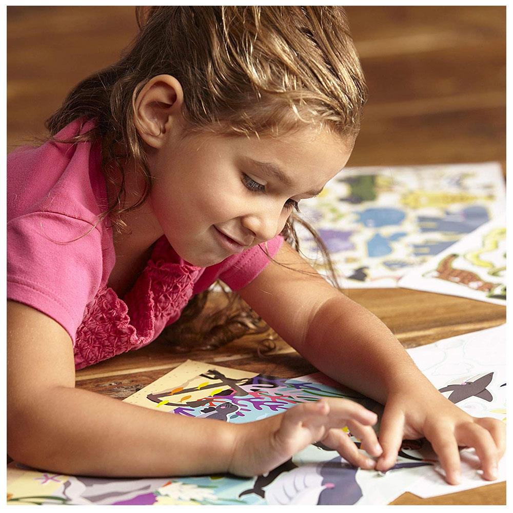 Melissa &Doug Habitats Reusable Sticker Pad (150 Stickers)