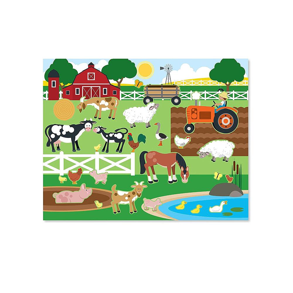 Melissa &Doug Habitats Reusable Sticker Pad (150 Stickers)