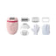 Philips Satinelle Essential Corded Compact Epilator with 5 Attachments - Pink