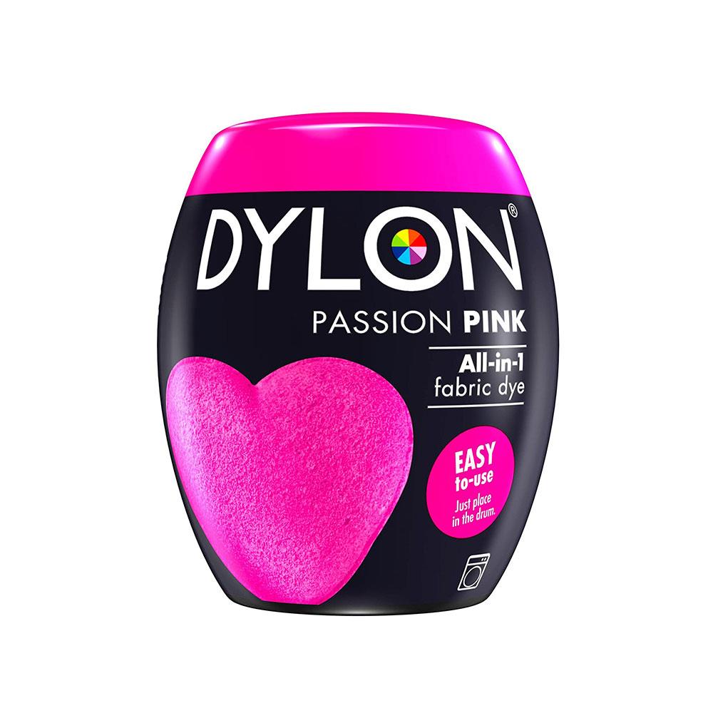 Dylon Machine Fabric Dye Pod For Clothes And Soft Furnishings 350g - Passion Pink
