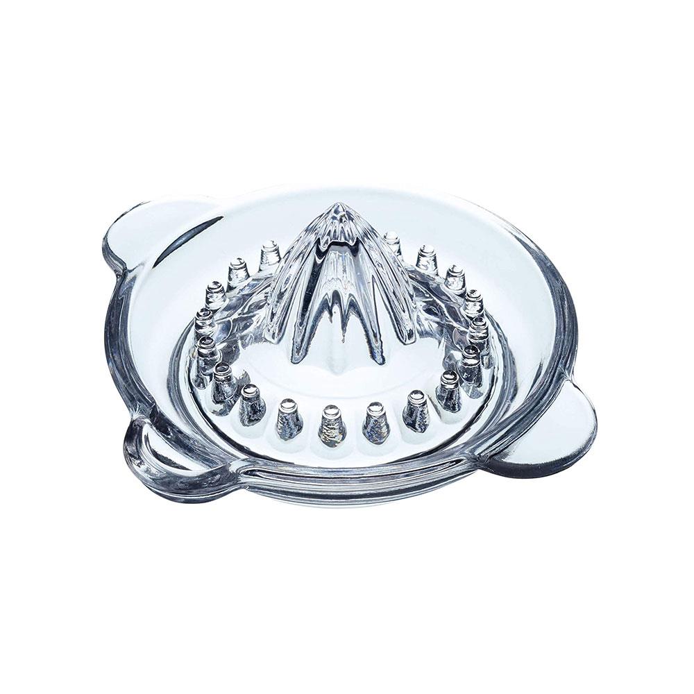KitchenCraft Manual Citrus Juicer/Lemon Squeezer, Glass