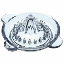 KitchenCraft Manual Citrus Juicer/Lemon Squeezer, Glass