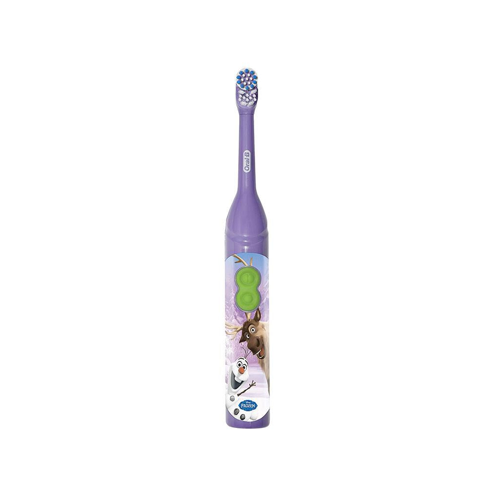 Oral B Stages Power Battery Operated Kids Electric Toothbrushes Featuring Disney Frozen Characters With Timer App Secondary image
