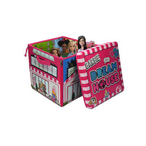 Barbie Dream House Zip Bin And Playmat Square - Multicolour