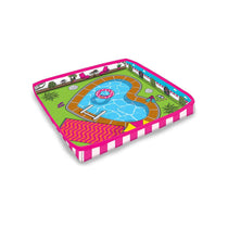 Barbie Dream House Zip Bin And Playmat Square - Multicolour